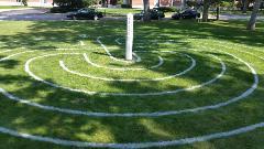 InterCultural Center temporary labyrinth